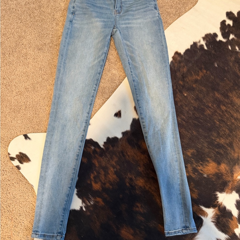 American Eagle Outfitters Light Blue Women's Skinny Jeans